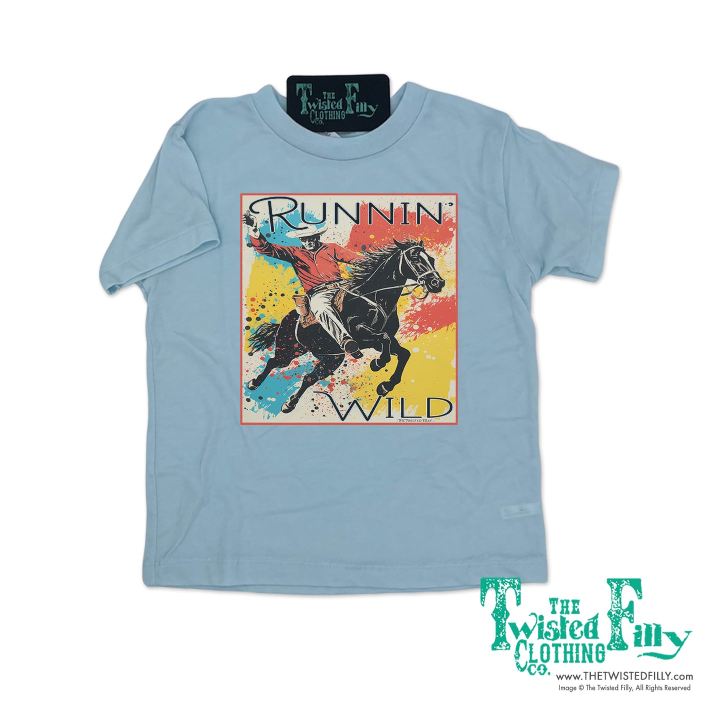 Runnin' Wild - S/S Youth Tee - Assorted Colors