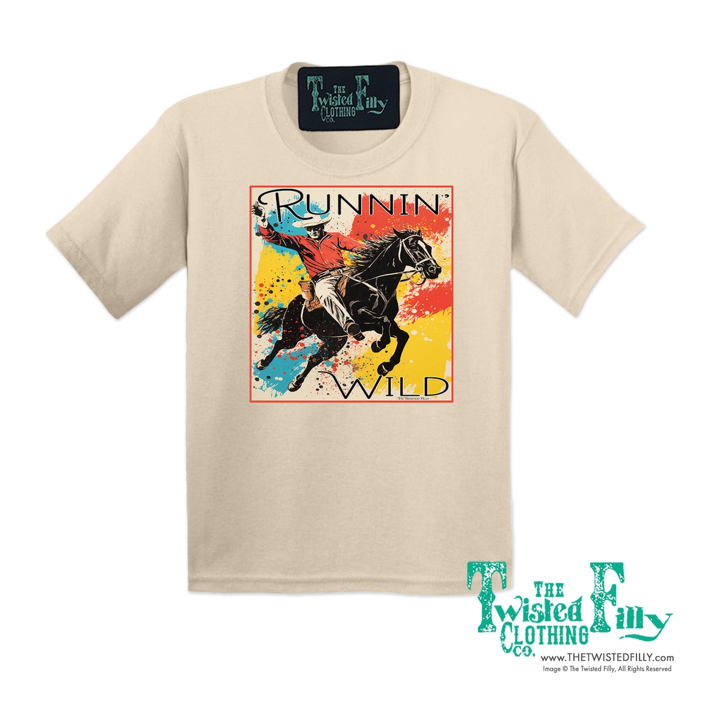 Runnin' Wild - S/S Youth Tee - Assorted Colors