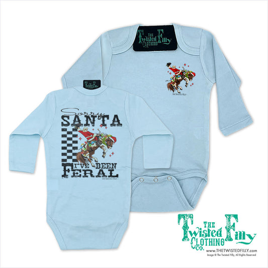 Sorry Santa I've Been Feral - Infant One Piece - Assorted Colors