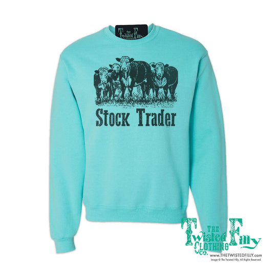 Stock Trader - Adult Unisex Sweatshirt - Assorted Colors