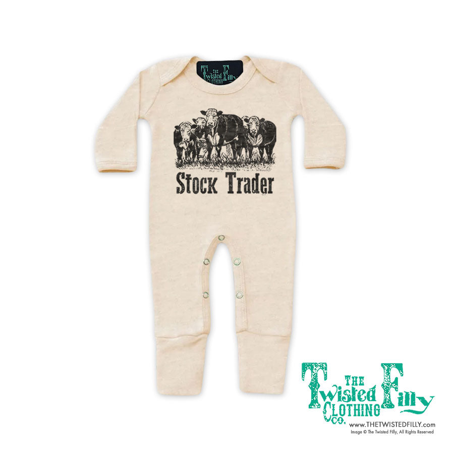 Stock Trader - S/S Infant Jumpsuit - Assorted Colors