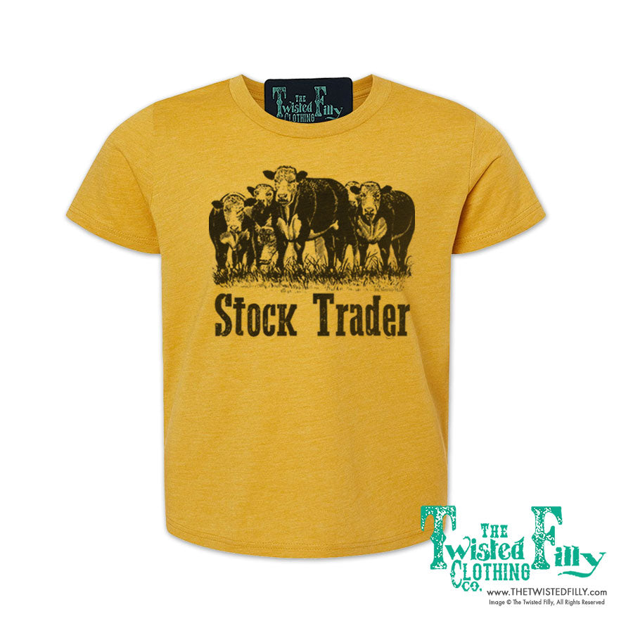 Stock Trader - S/S Youth Tee - Assorted Colors