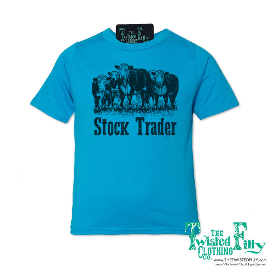 Stock Trader - S/S Youth Tee - Assorted Colors