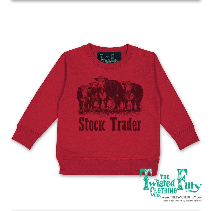 Stock Trader - Toddler Sweatshirt - Assorted Colors