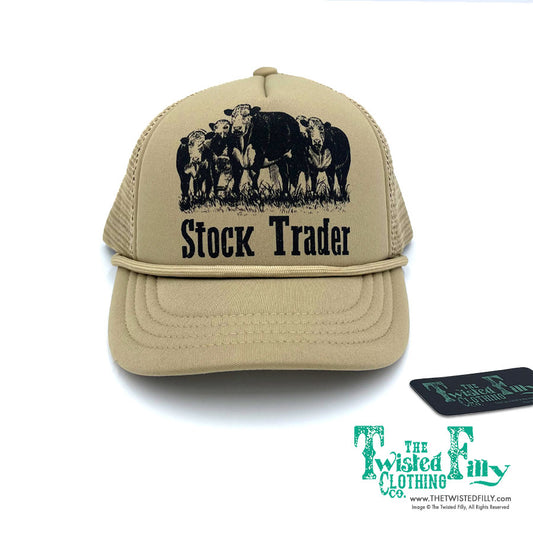 Stock Trader - Infant/Toddler Foam Snapback Trucker Hat - Assorted Colors