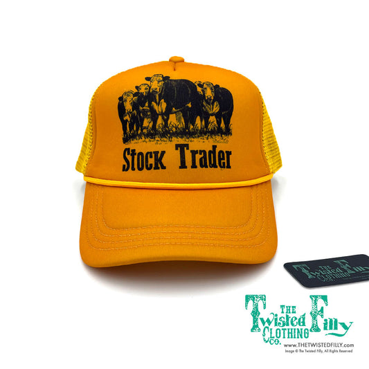 Stock Trader - Adult Foam Snapback Trucker Hat - Assorted Colors