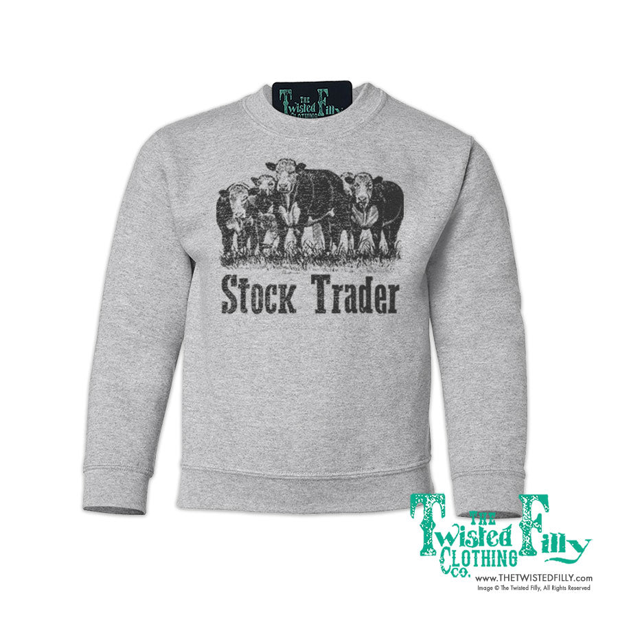 Stock Trader - Youth Sweatshirt - Assorted Colors