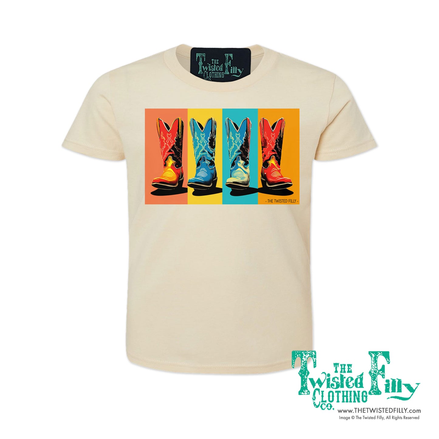 The Boots - S/S Adult Crew Neck Unisex Tee - Assorted Colors