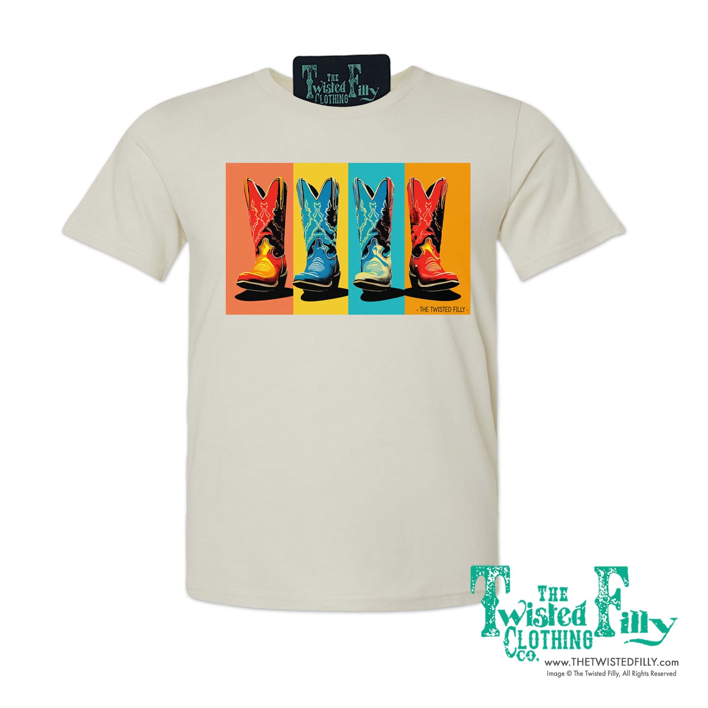 The Boots - S/S Adult Crew Neck Unisex Tee - Assorted Colors