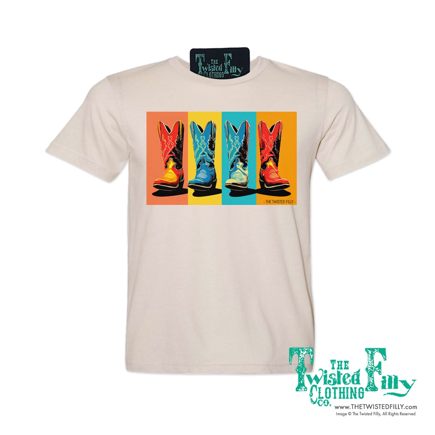The Boots - S/S Adult Crew Neck Unisex Tee - Assorted Colors