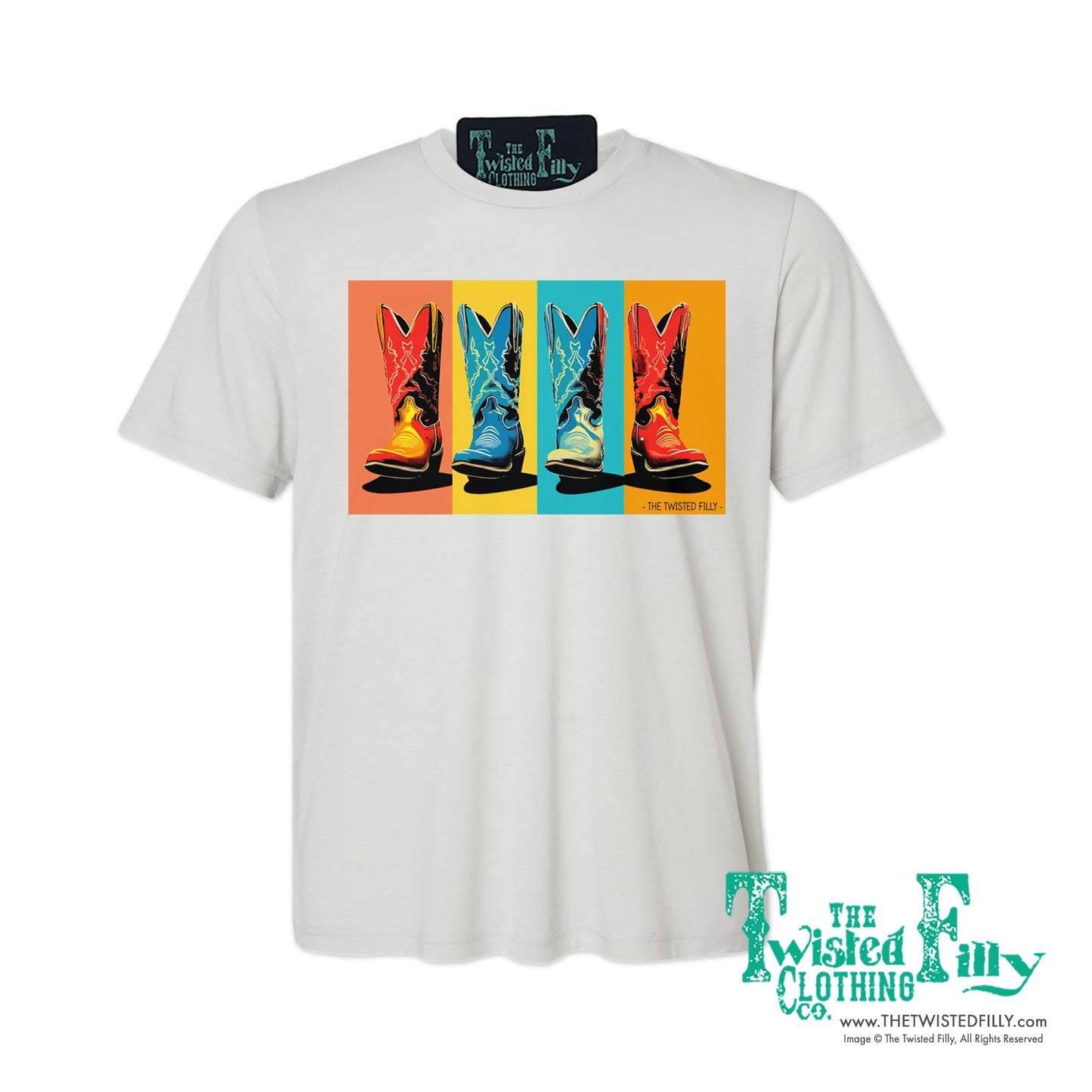 The Boots - S/S Adult Crew Neck Unisex Tee - Assorted Colors