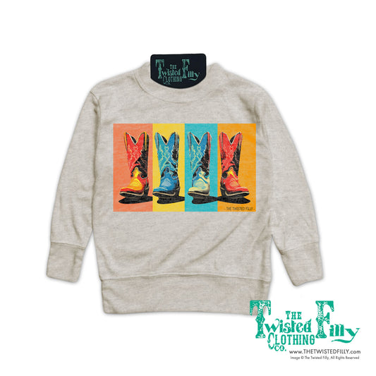 The Boots - Toddler Pullover - Oatmeal