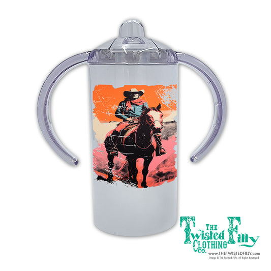 Desert Cowboy Toddler Sippy