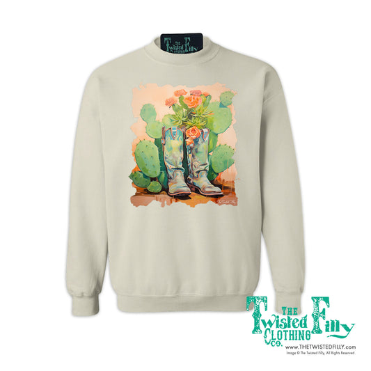 The Garden Boots - Adult Sweatshirt - Assorted Colors