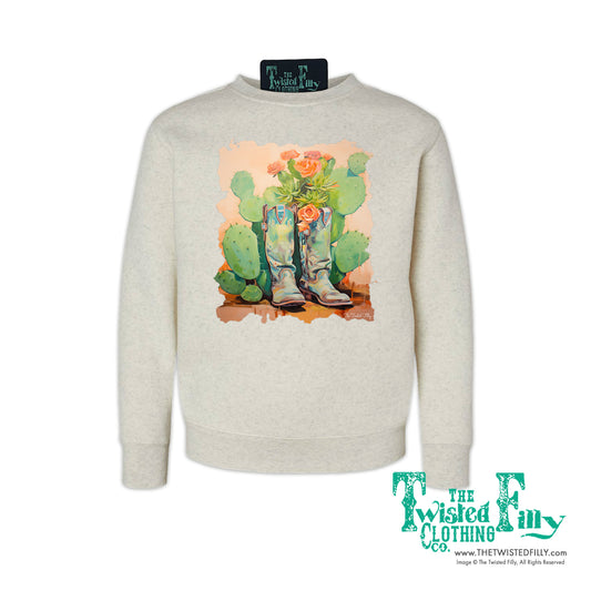 The Garden Boots - Youth Sweatshirt - Assorted Colors