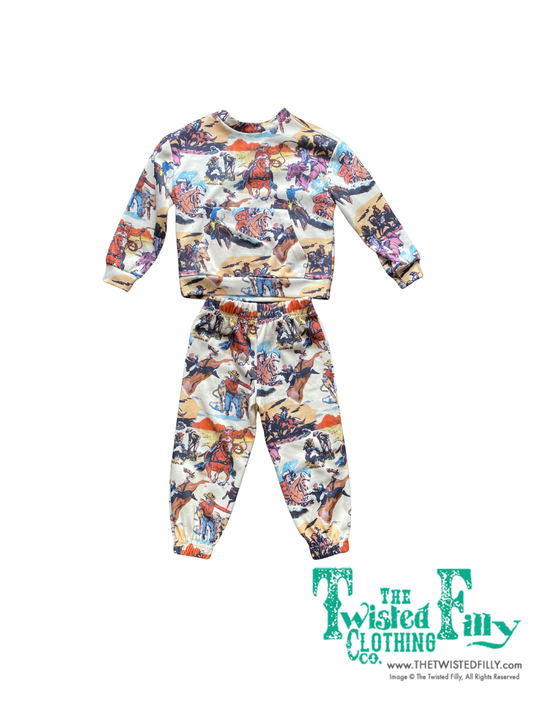 Vintage Western - Toddler - Pant Sweatsuite