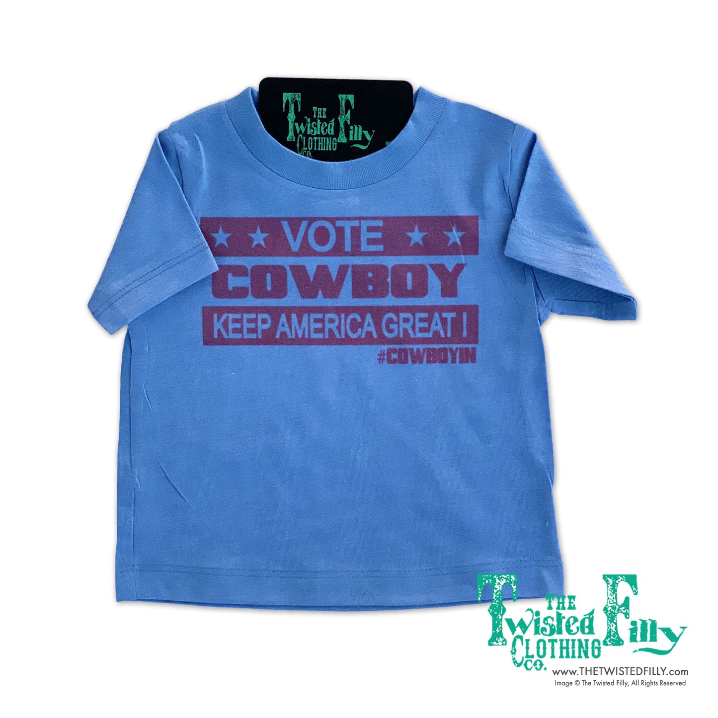 Vote Cowboy Keep America Great! - S/S Infant Tee - Assorted Colors