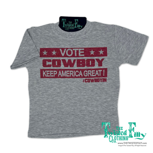 Vote Cowboy Keep America Great! - S/S Infant Tee - Assorted Colors