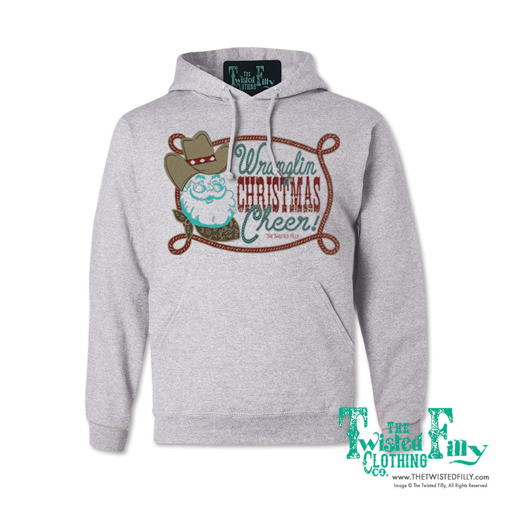 Wranglin' Christmas Cheer - Adult Hoodie - Assorted Colors