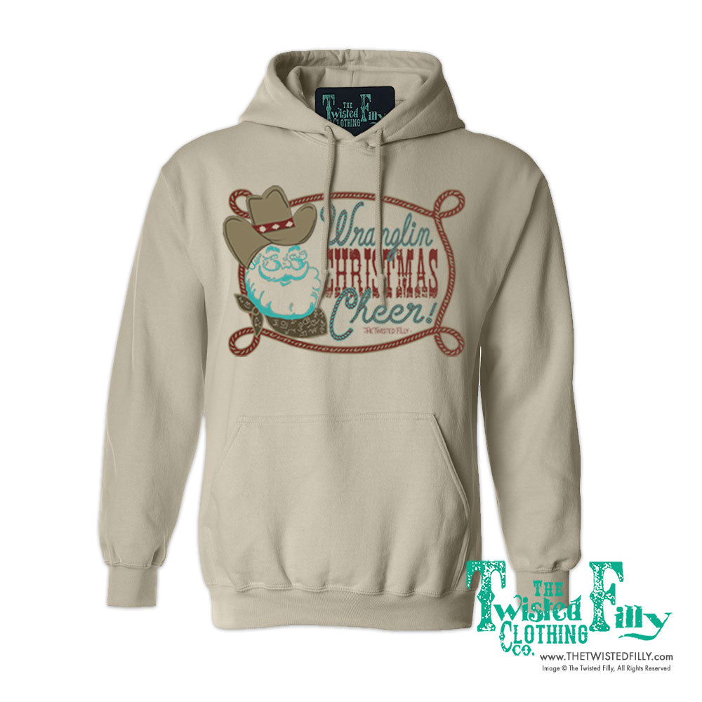 Wranglin' Christmas Cheer - Adult Hoodie - Assorted Colors