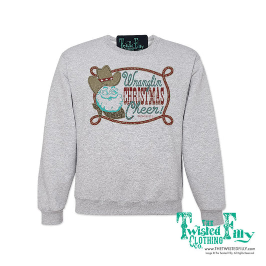 Wranglin' Christmas Cheer - Adult Unisex Sweatshirt - Assorted Colors