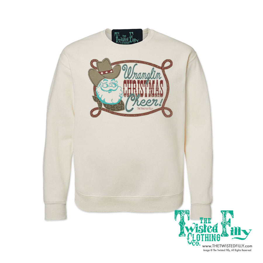 Wranglin' Christmas Cheer - Adult Unisex Sweatshirt - Assorted Colors