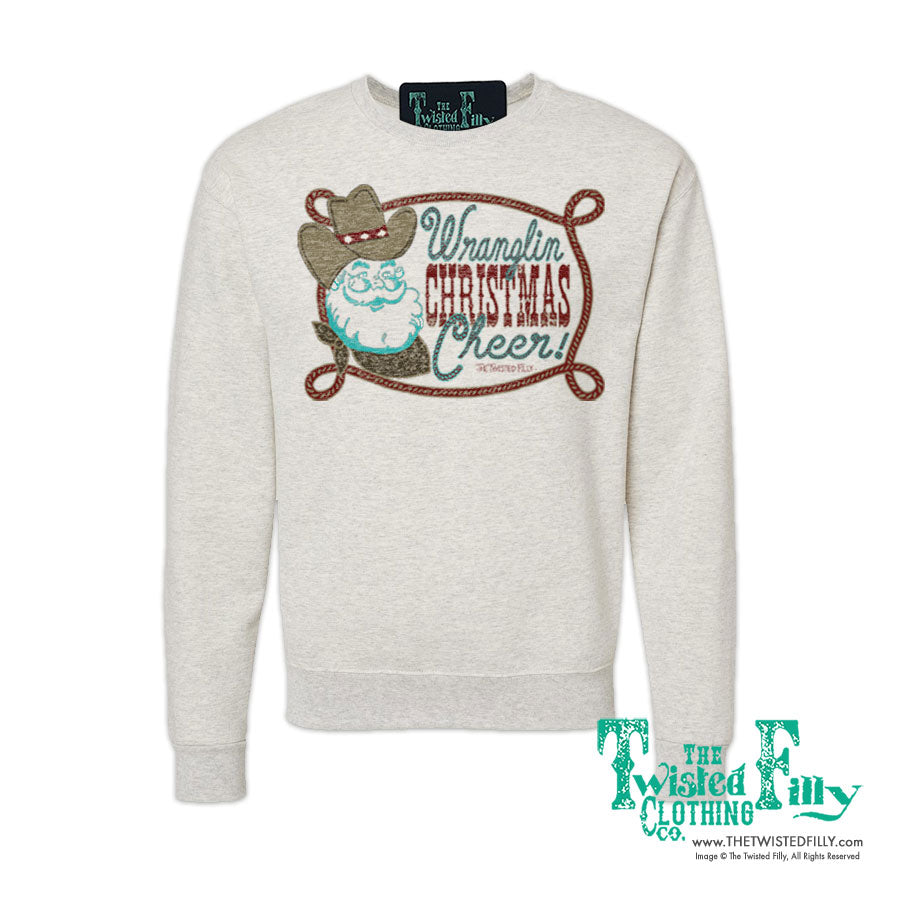 Wranglin' Christmas Cheer - Adult Unisex Sweatshirt - Assorted Colors