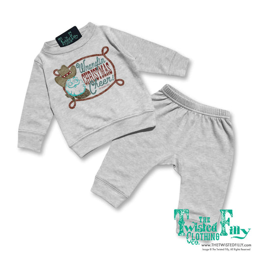 Wranglin' Christmas Cheer - Infant Two Piece Outfit  - Assorted Colors