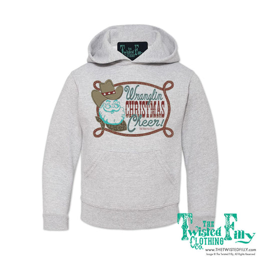 Wranglin' Christmas Cheer - Youth Hoodie - Assorted Colors