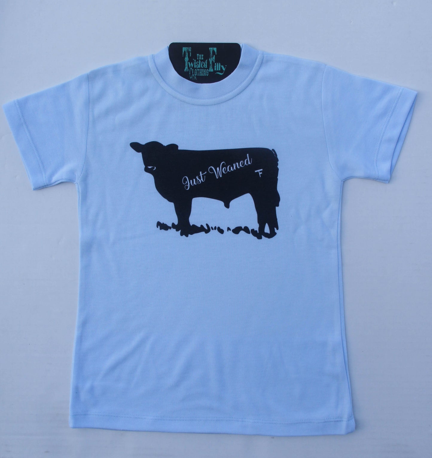 Just Weaned S/S Toddler Tee - Ice Blue