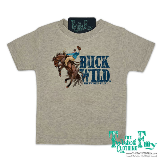 Buck Wild - S/S Toddler Tee - Oatmeal