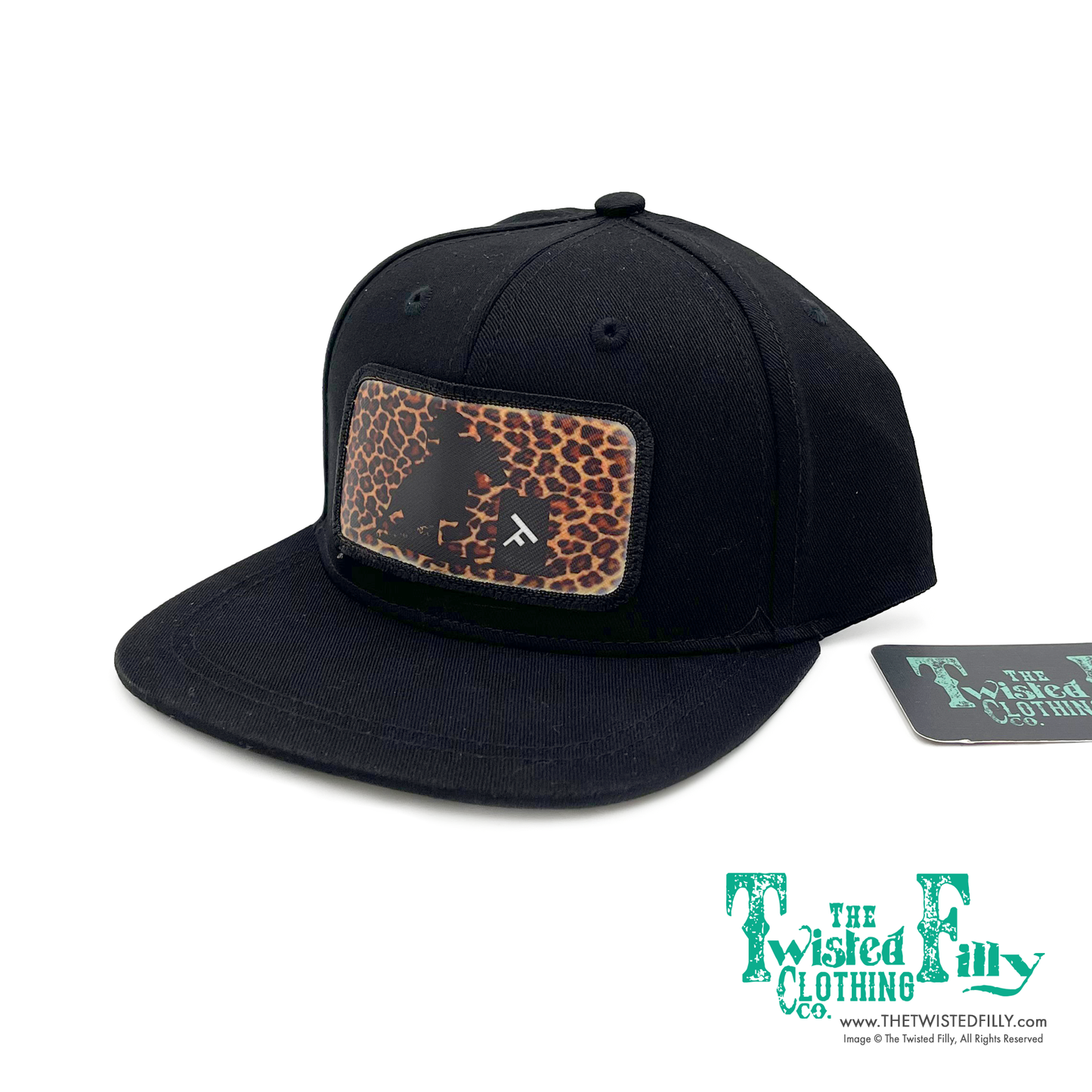 Cheetah Barrel Racer - Infant / Toddler Snapback Hat - Black