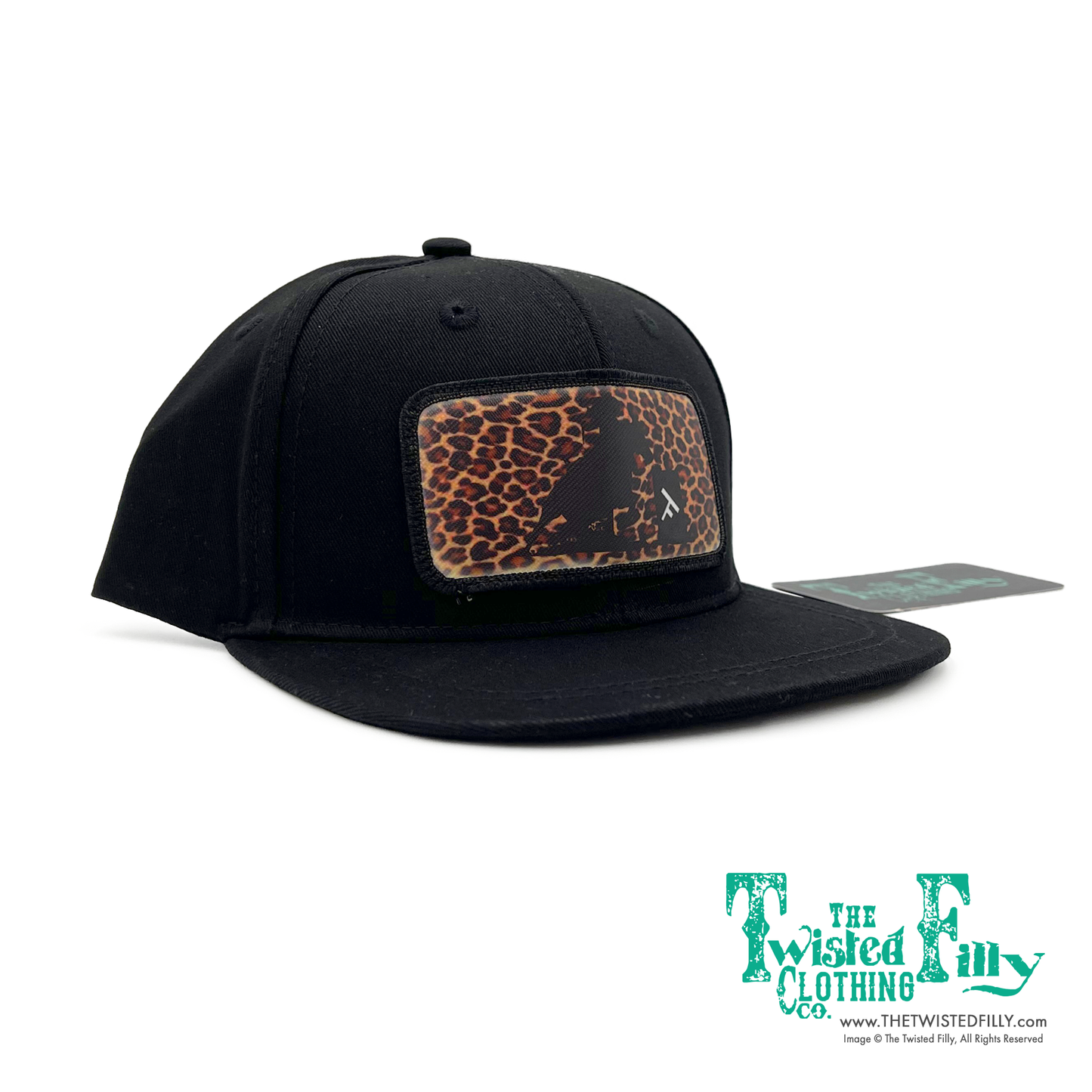 Cheetah Barrel Racer - Infant / Toddler Snapback Hat - Black