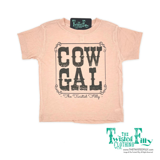 Cow Gal - S/S Toddler Tee - Assorted Colors