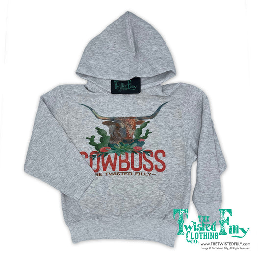 Cowboss - Youth Hoodie - Gray