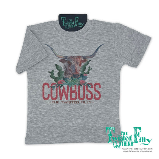 Cowboss - S/S Toddler Tee - Gray