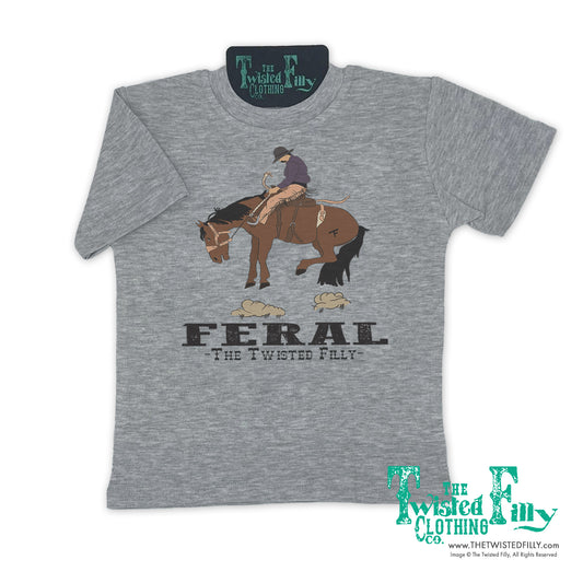 FERAL - S/S Toddler Tee - Gray