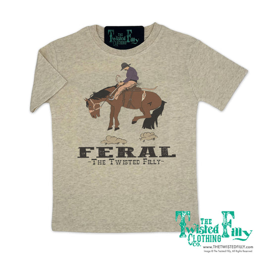 FERAL - S/S Toddler Tee - Oatmeal