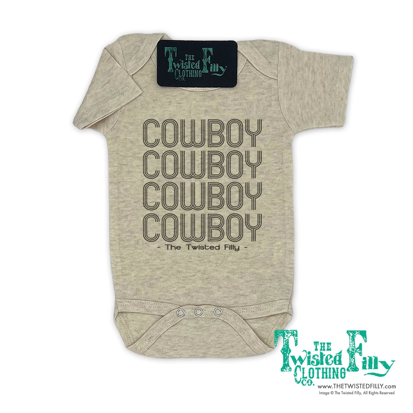 I Am Cowboy - S/S Infant One Piece