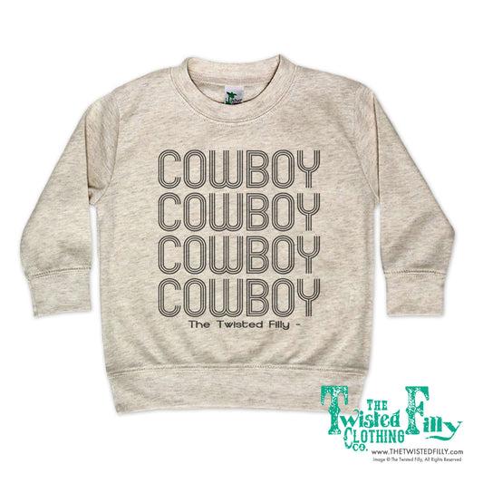 I Am Cowboy - Toddler Pullover - Oatmeal