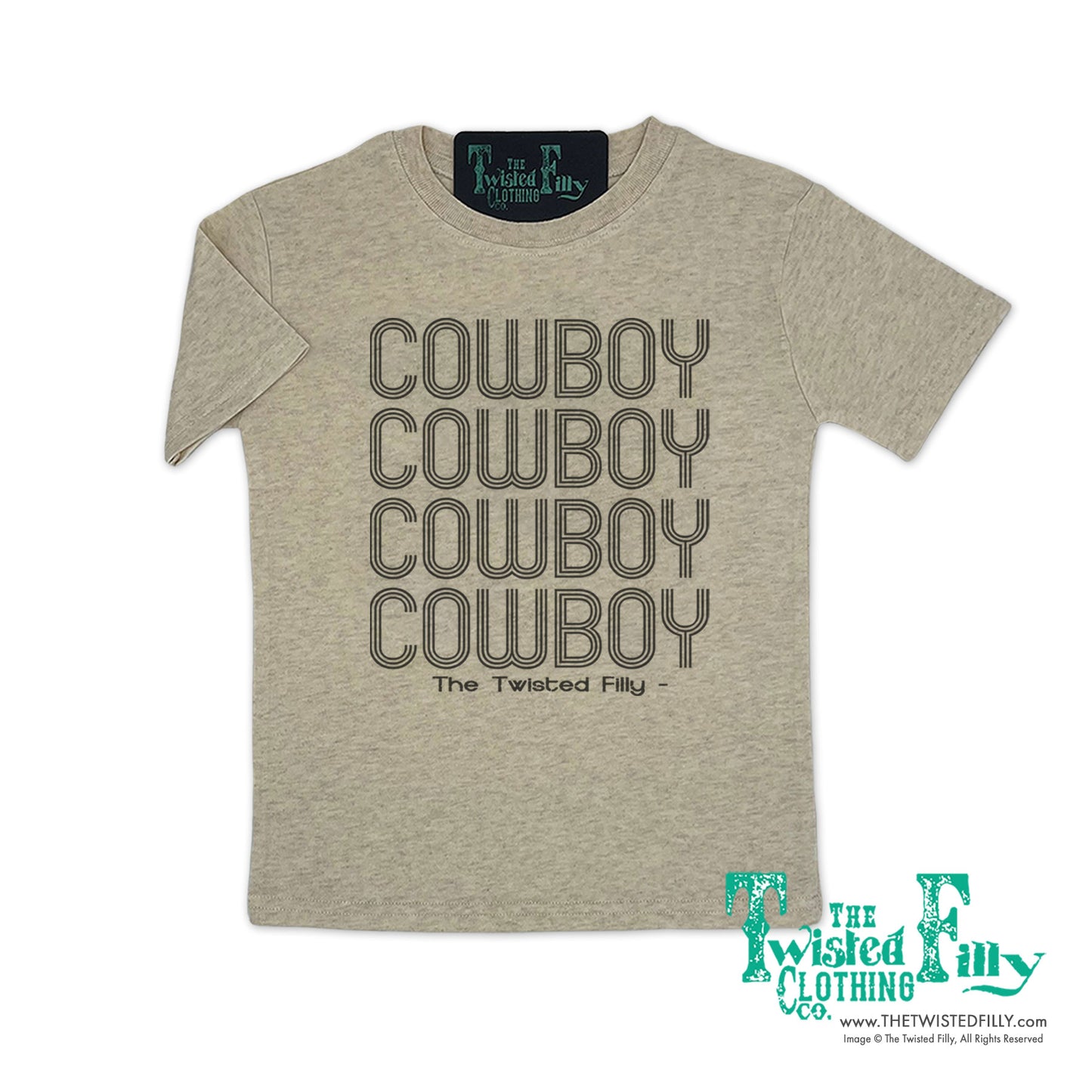 I Am Cowboy - S/S Youth Tee -Assorted Colors