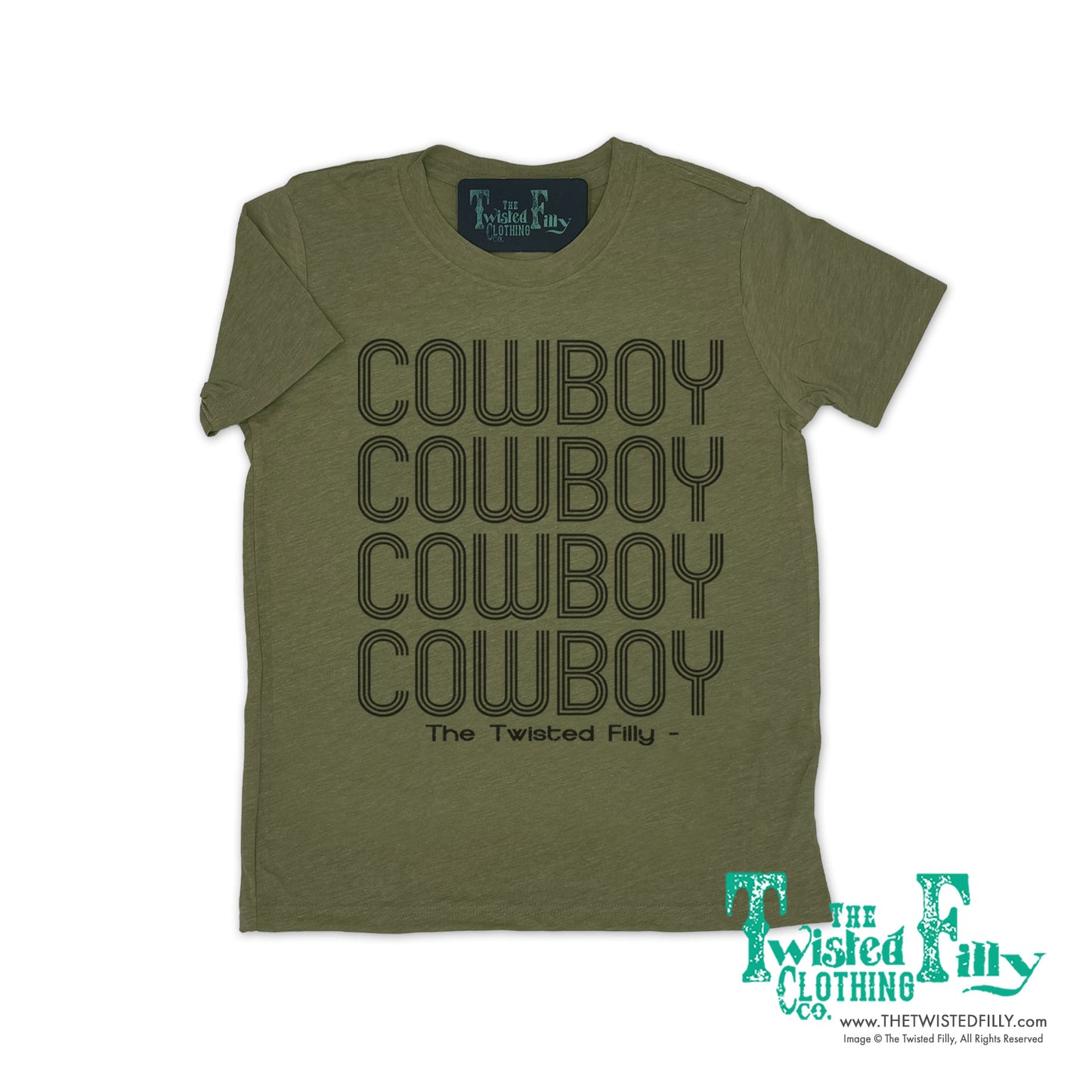 I Am Cowboy - S/S Youth Tee -Assorted Colors