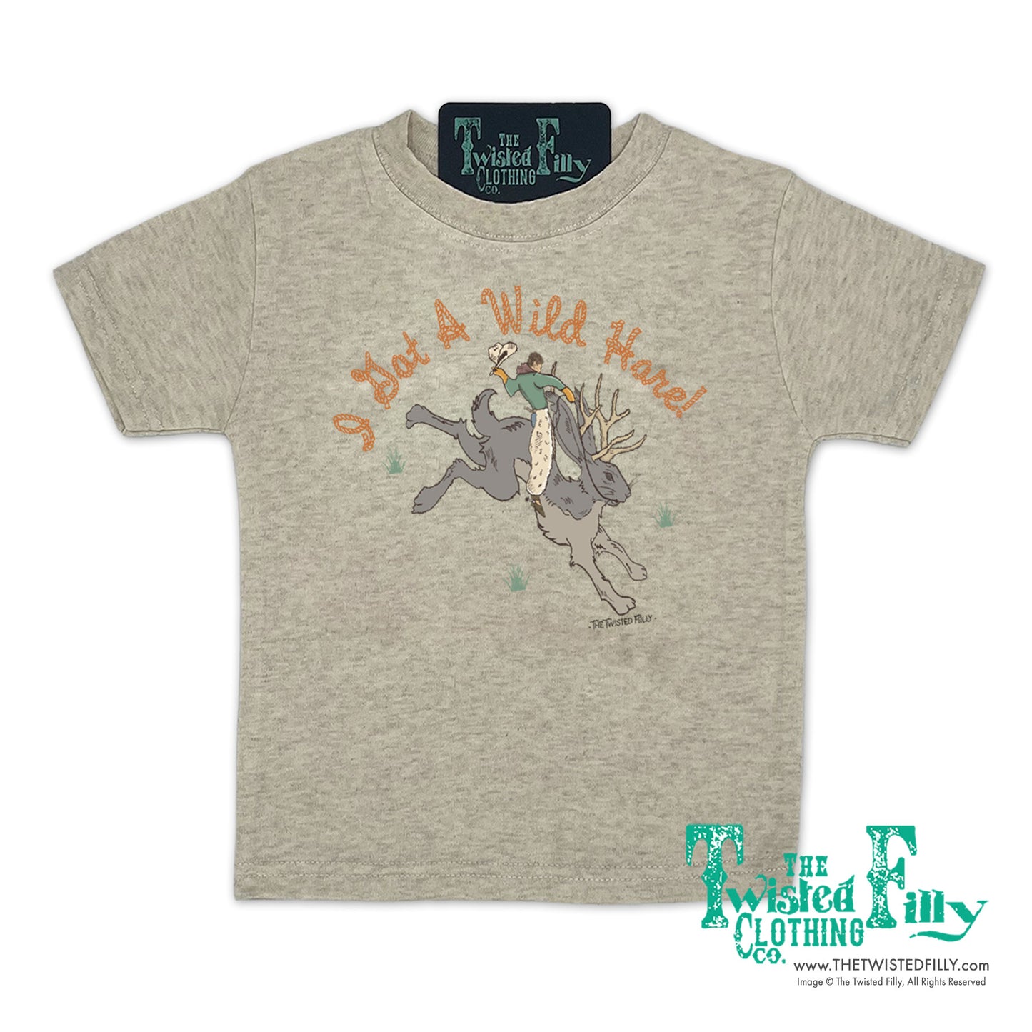 I Got A Wild Hare - S/S Toddler Tee - Oatmeal