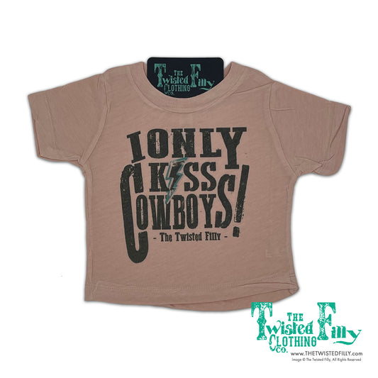 I Only Kiss Cowboys - S/S Infant Tee - Assorted Colors