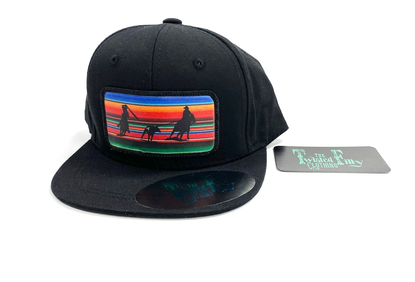 Serape Team Roper - Infant / Toddler Snapback Hat - Black – The Twisted ...