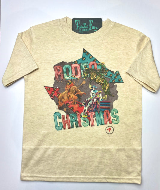 Rodeo Christmas - S/S Toddler Tee - Oatmeal