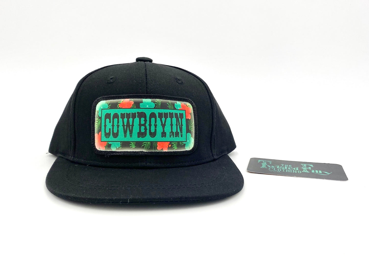 Cowboyin 5.0 - Infant / Toddler Snapback Hat - Black