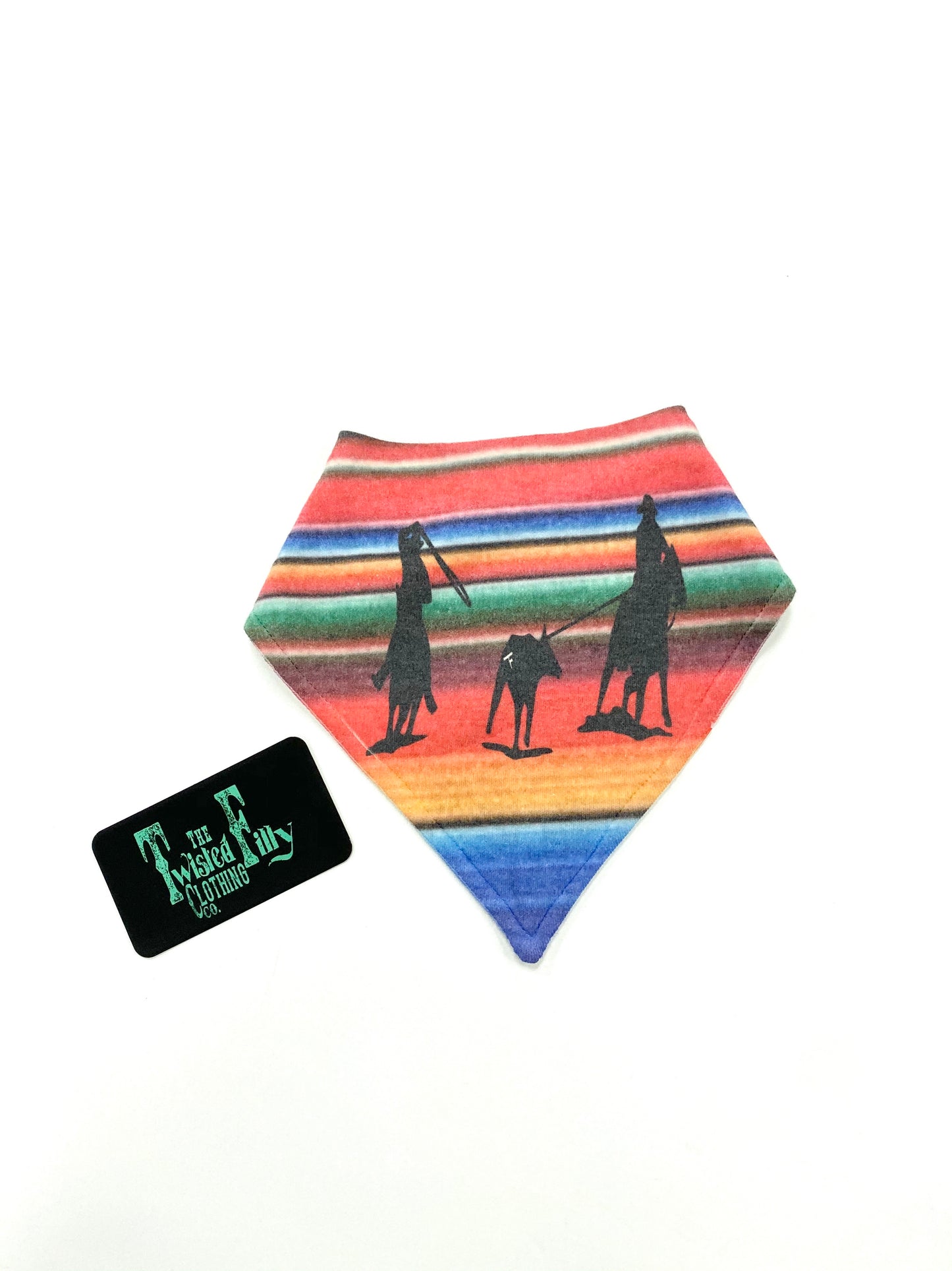 Infant Bib - Serape Team Ropers