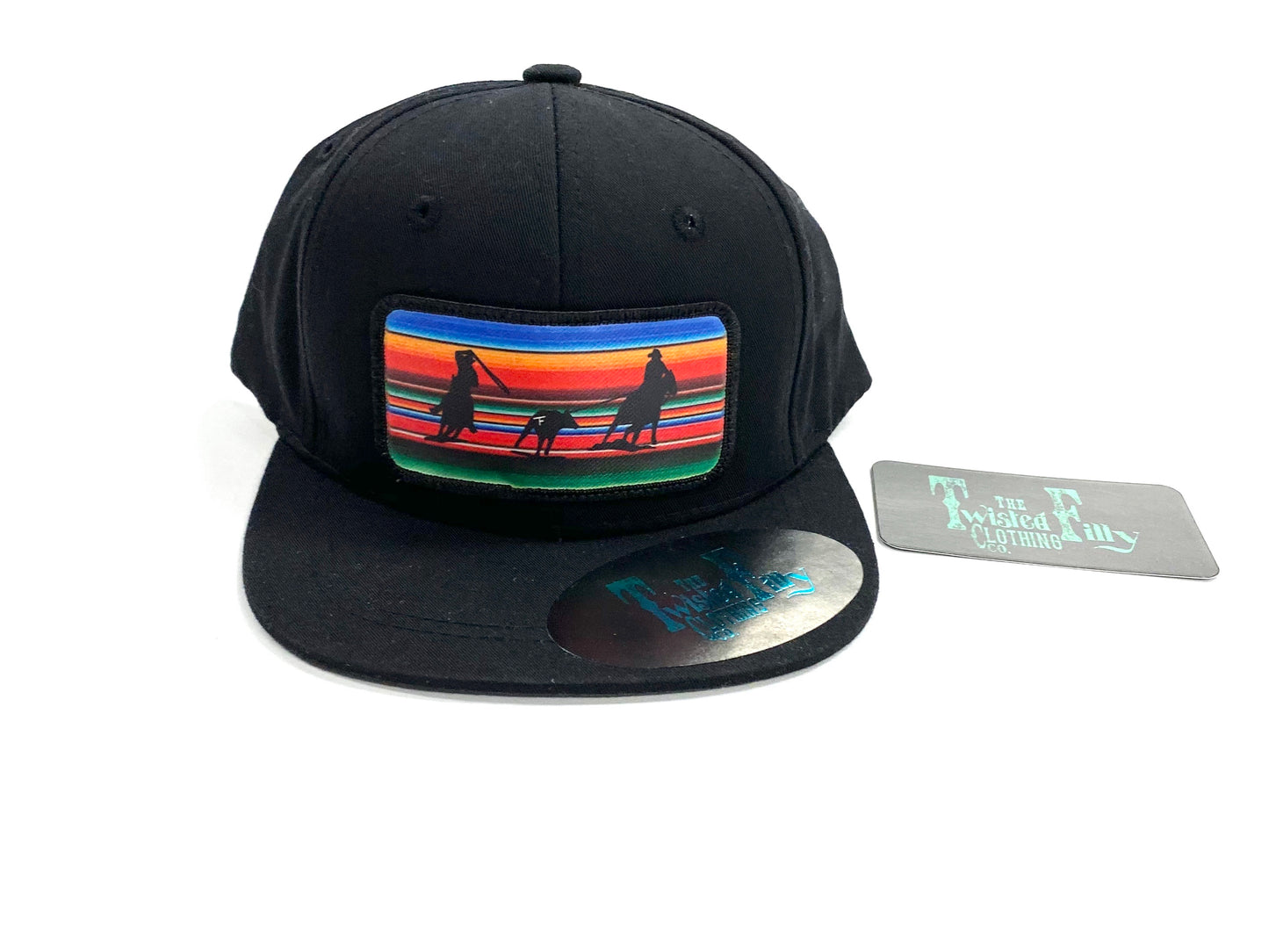 Serape Team Roper - Infant / Toddler Snapback Hat - Black