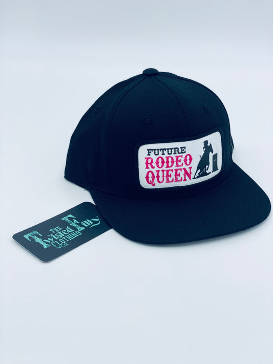 Future Rodeo Queen - Youth Snapback Hat - Black